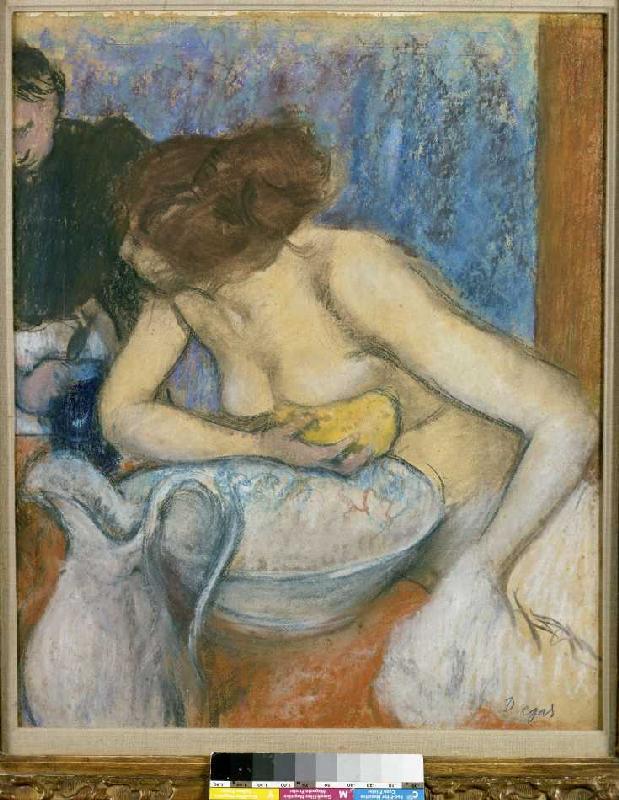 La toilet a Edgar Degas