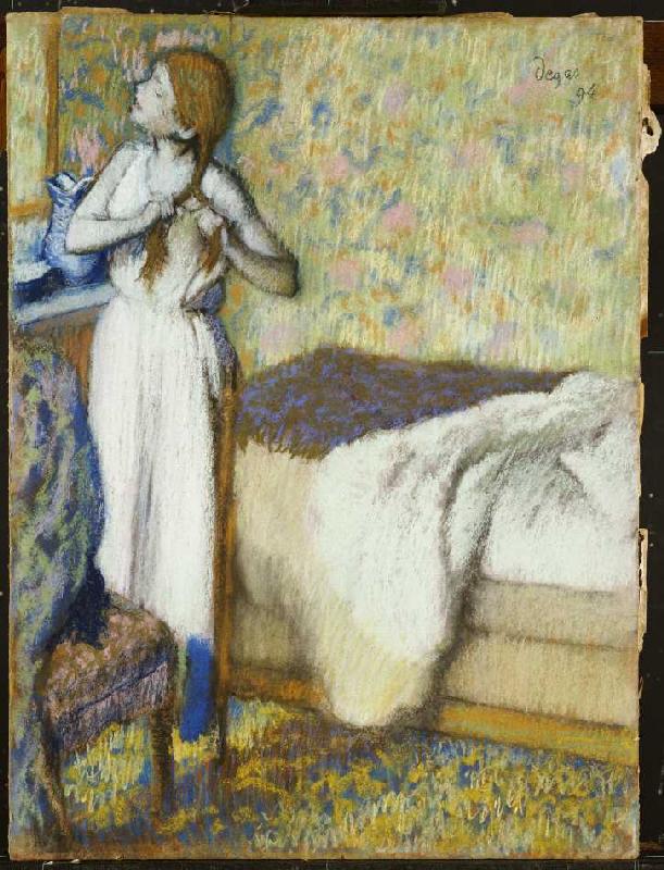Morgentoilette a Edgar Degas