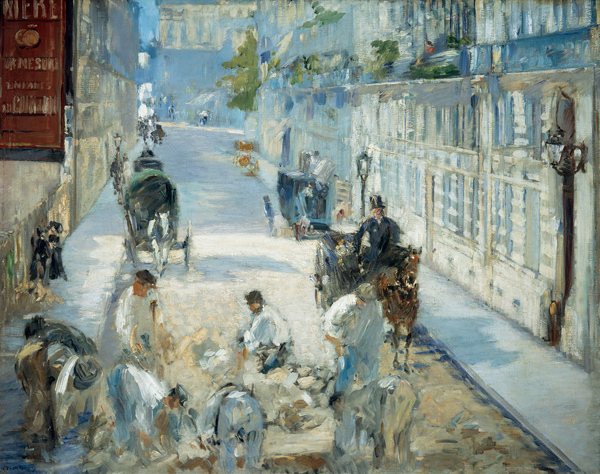 The Road Menders a Edouard Manet