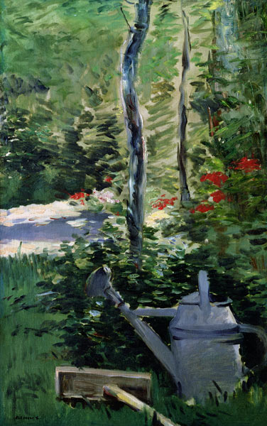 The Watering Can a Edouard Manet
