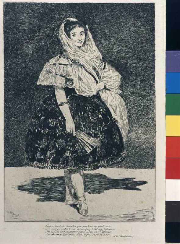 Lola de Valence a Edouard Manet