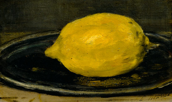 The Lemon a Edouard Manet