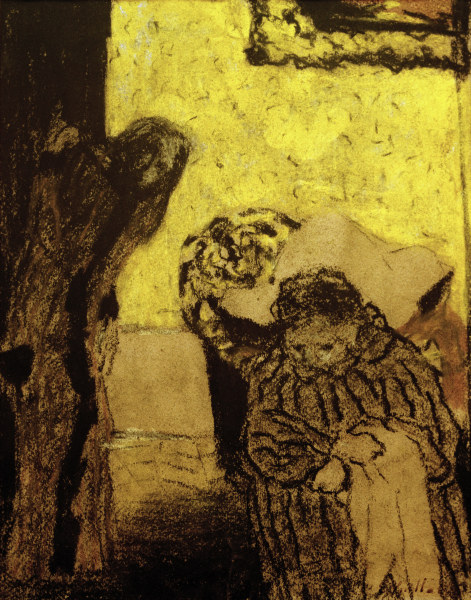 La sieste ou la convalescence a Edouard Vuillard