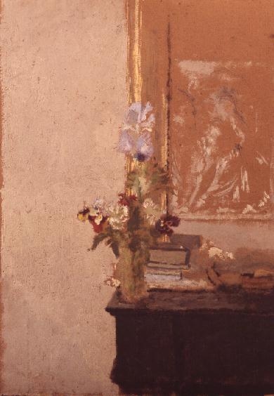 Still life of flowers  a Edouard Vuillard