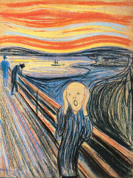 Il grido. a Edvard Munch