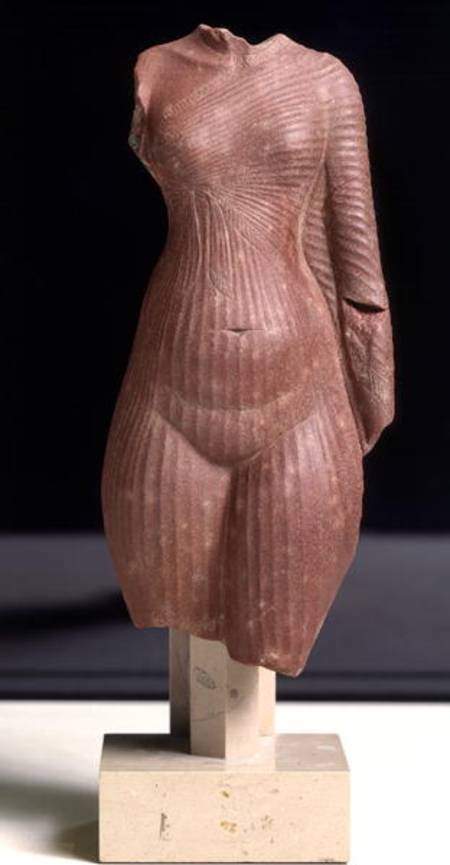Female torso, probably Queen Nefertiti New Kingdom a Egizi