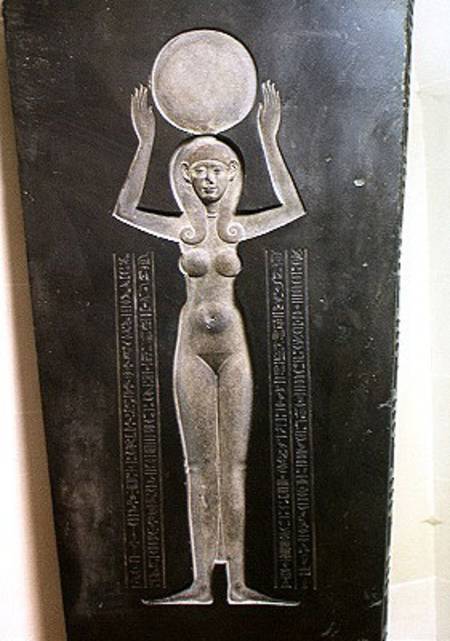The Goddess Nut Raising the Sun, from the reverse of the lid of the Djedhor sarcophagus a Egizi