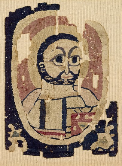 Fragment of a Head, Coptic a Egyptian School