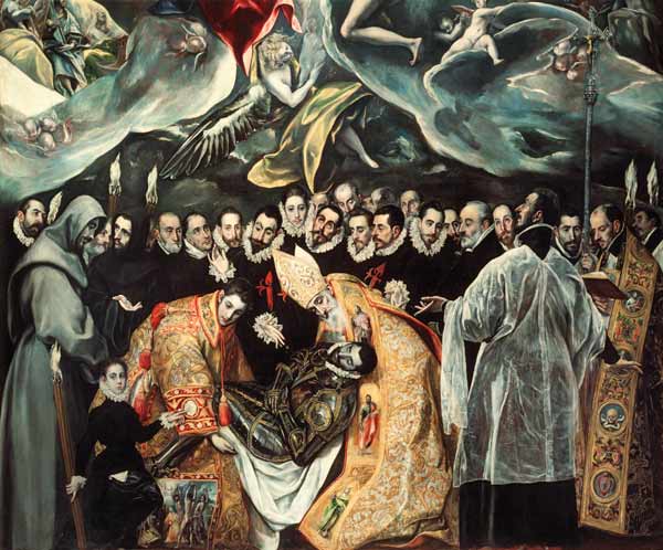Burial of the Count of Org??z a El Greco (alias Dominikos Theotokopulos)