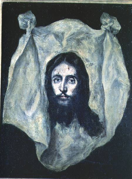 Face of the Christ a El Greco (alias Dominikos Theotokopulos)