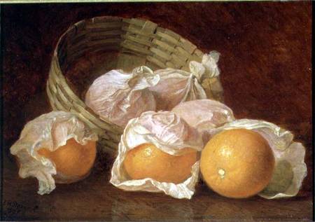 A Basket of Oranges a Eloise Harriet Stannard
