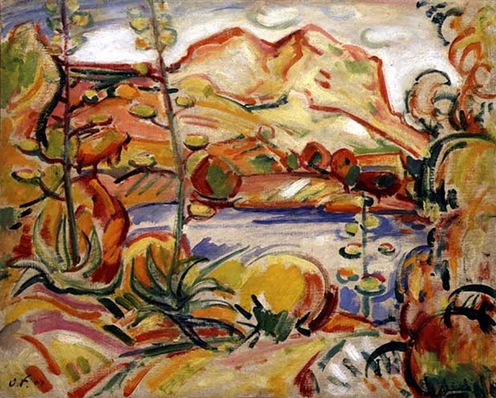 Lake in the Mountains, 1907 a Emile Othon Friesz