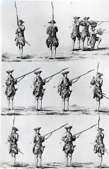 Instructions for a Bayonet Drill a Scuola Inglese
