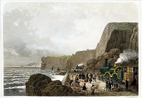 South Devon Railway: Landslip near the Parson and Clerk Rock, Dec. 29th 1852