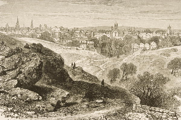Salem, in c.1870, from 'American Pictures' published by the Religious Tract Society, 1876 (engraving a English School, (19th century)
