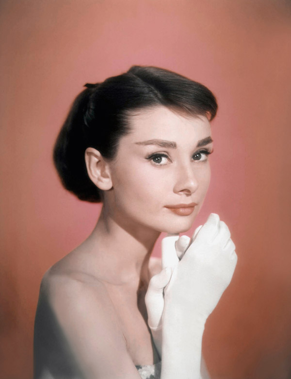 Ritratto di Audrey Hepburn nel ruolo di Sabrina a English Photographer, (20th century)