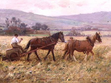 The Harvesting Team a Ernest Higgins Rigg