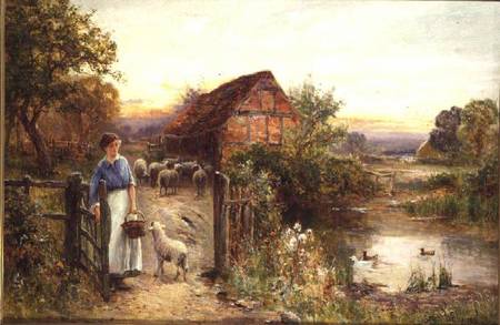Bringing Home the Sheep a Ernest Walbourn