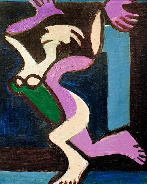 Dancing Nude a Ernst Ludwig Kirchner