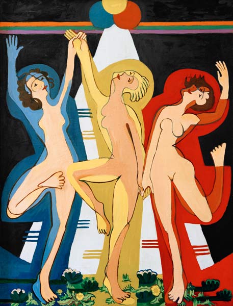 Farbentanz II a Ernst Ludwig Kirchner
