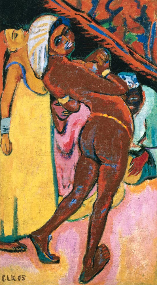 Negro dancer a Ernst Ludwig Kirchner