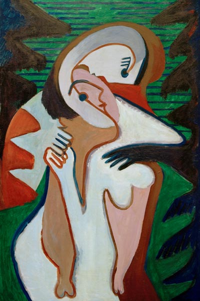 Amanti - Il bacio a Ernst Ludwig Kirchner