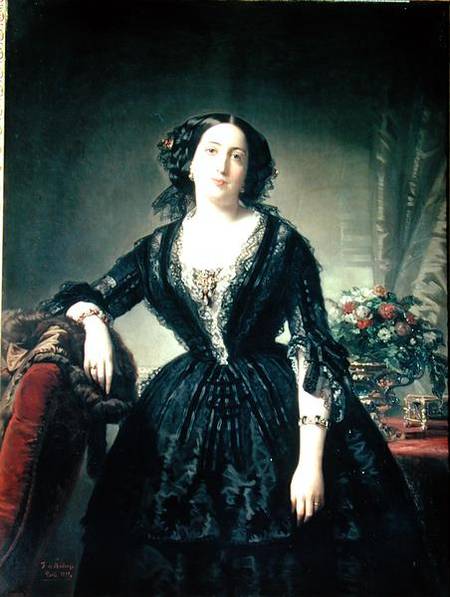 Portrait of Maria Dolores Aldama, Marquesa de Montelo a Federico de Madrazo y Kuntz