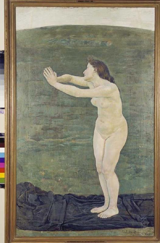 Being wrapped up in the space a Ferdinand Hodler