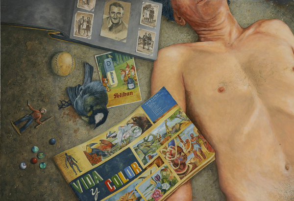 torso with objets a Fernando Aznar Cenamor