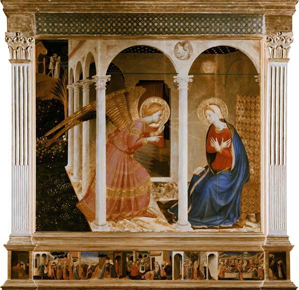 L'Annunciazione a Maria di Fra Beato Angelico 