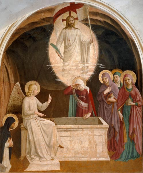 The Resurrection of Christ and the Pious Women at the Sepulchre a Fra Beato Angelico