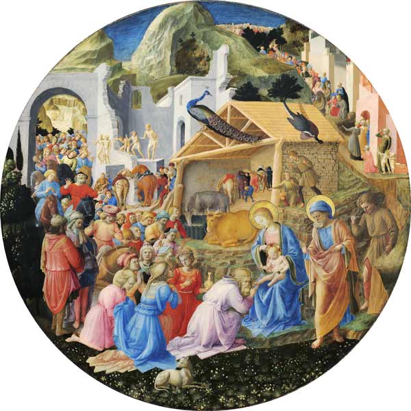 The Adoration of the Magi a Fra Beato Angelico