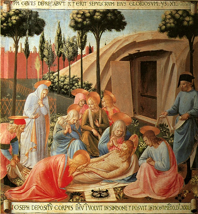 The Lamentation over Christ a Fra Beato Angelico