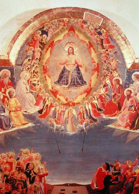 The Last Judgement  (detail) a Fra Beato Angelico