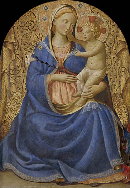 The Virgin of Humility (Madonna dell' Umilitá) a Fra Beato Angelico