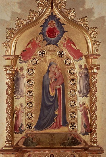 Madonna of the Stars (see also 79357) a Fra Beato Angelico