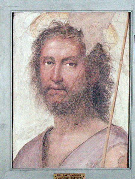 St. John the Baptist (fresco) a Fra Bartolommeo