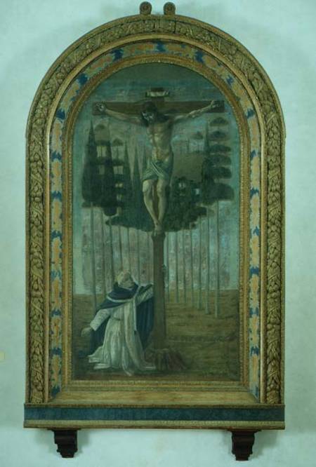 Crucifixion with St. Anthony a Francesco Botticini