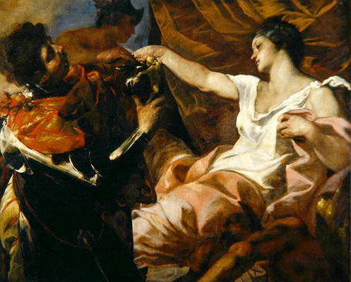 Mythological Scene, 1660 (oil on canvas) a Francesco Maffei