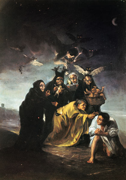 The Witches' Sabbath a Francisco Jose de Goya