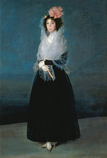 Portrait the Comtesse del Carpio a Francisco Jose de Goya