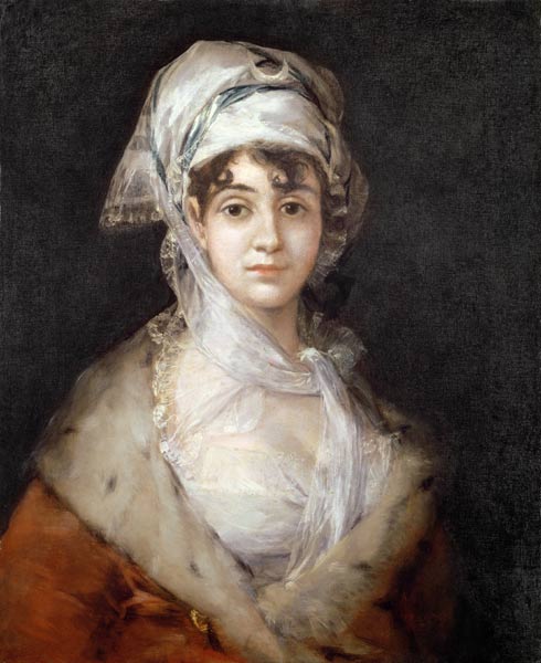 Portrait of Antonia Zarate a Francisco Jose de Goya