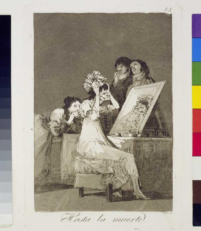 Hasta la muerte (Bis zum Tod). a Francisco Jose de Goya