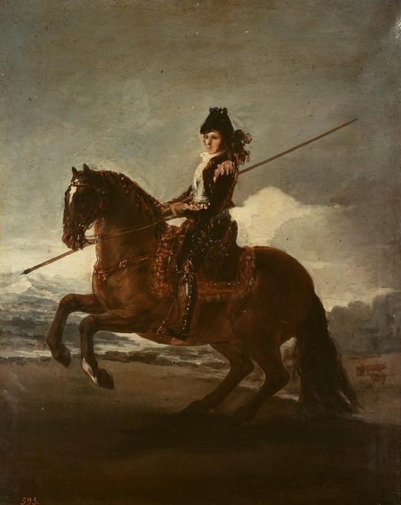 Picador on Horseback a Francisco Jose de Goya