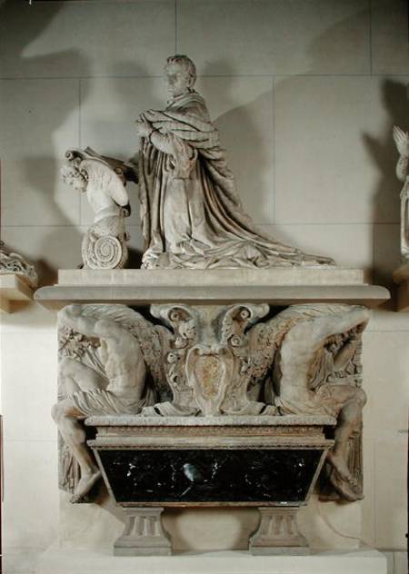 Funerary monument to Jacques Auguste de Thou (1553-1617) a Francois Anguier