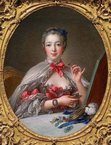Portrait of the Marquise de Pompadour (1721-1764) a François Boucher
