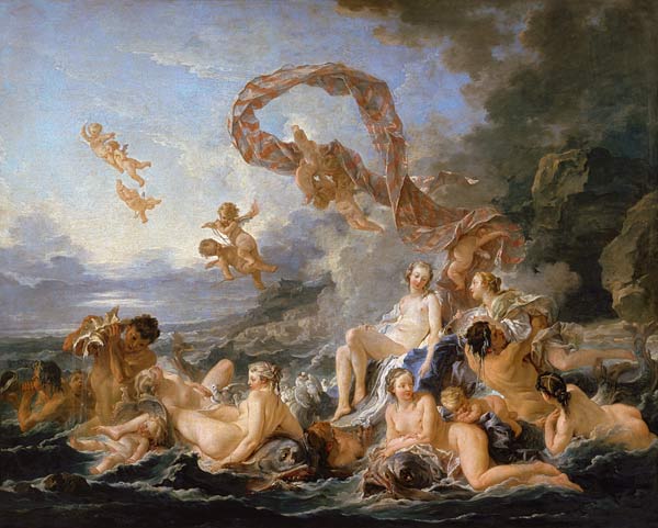 The Triumph of Venus a François Boucher