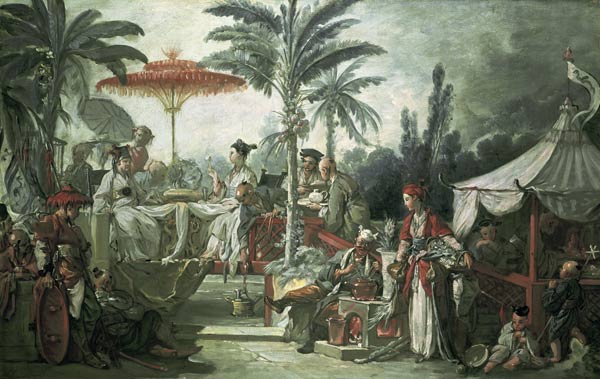 Chinese Emperors Feast a François Boucher