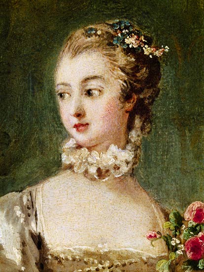 Madame de Pompadour (1721-64)  (detail of 26230) a François Boucher