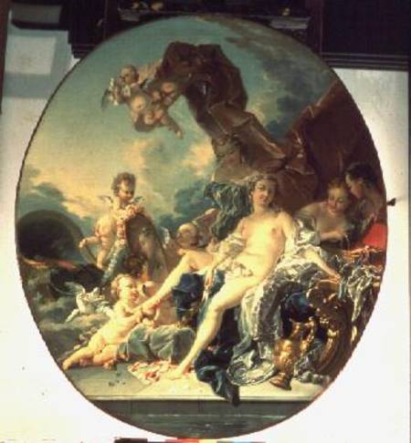 The Toilet of Venus - François Boucher come stampa d\'arte o dipinto.